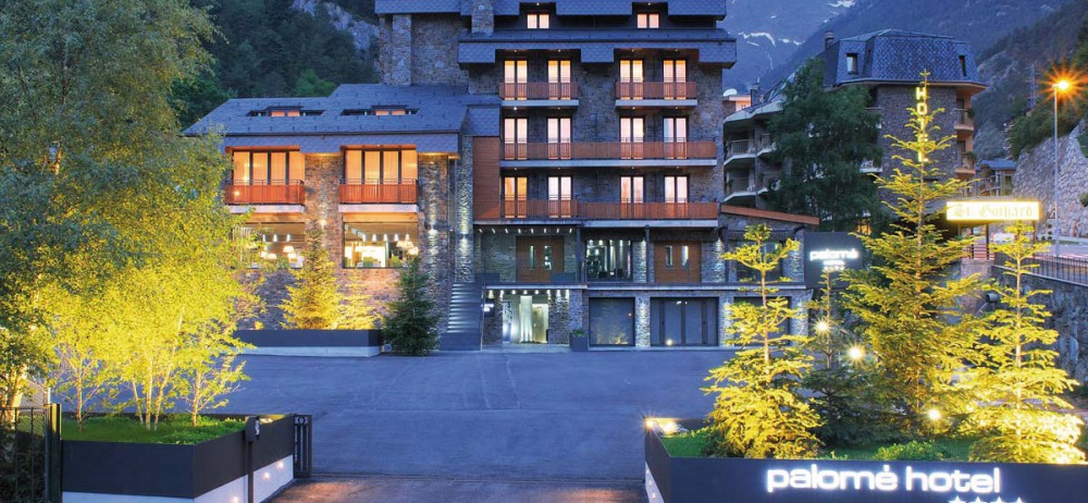 Près de Andorre-la-Vieille, l’hôtel Palomé.